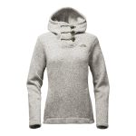 The North Face Women’s Crescent Hooded Pull-Over – Vintage White Heather