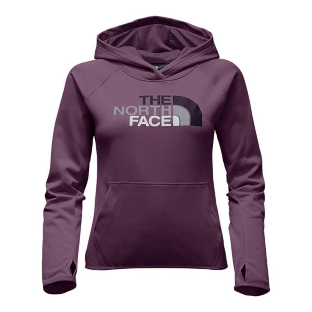 The North Face Womens Fave Half Dome Pull Over Hoodie Amaranth Purpledark Eggplant Purple