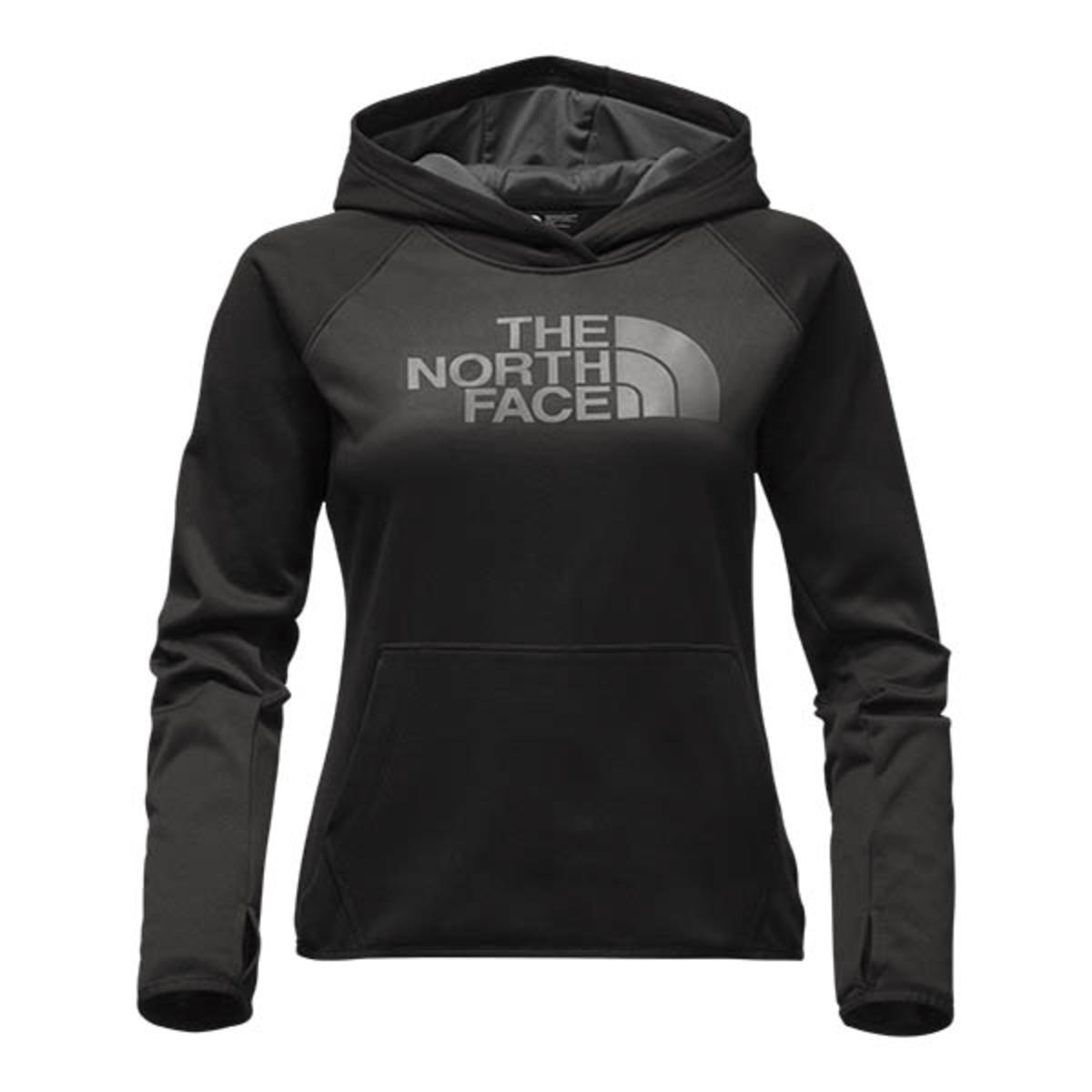 The North Face Women's Fave Half Dome Pull-Over Hoodie – Black/Asphalt ...