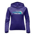The North Face Women’s Fave Half Dome Pull-Over Hoodie – Bright Navy/High Rise Grey Multi