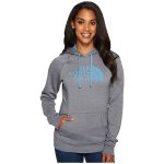 The North Face Women’s Half Dome Hoodie – Medium Grey Heather/Provincial Blue