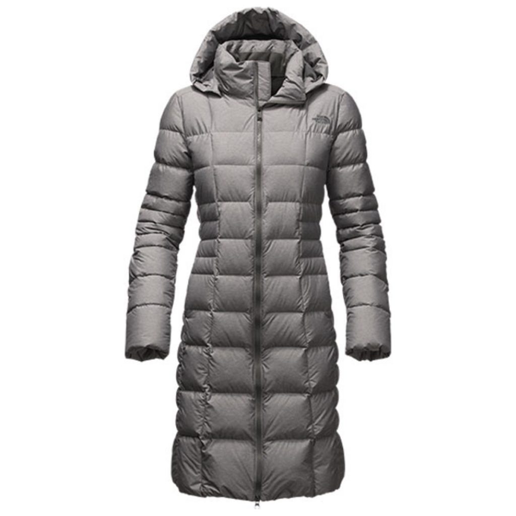 The North Face Women's Metropolis Parka II Jacket – Medium Grey Heather