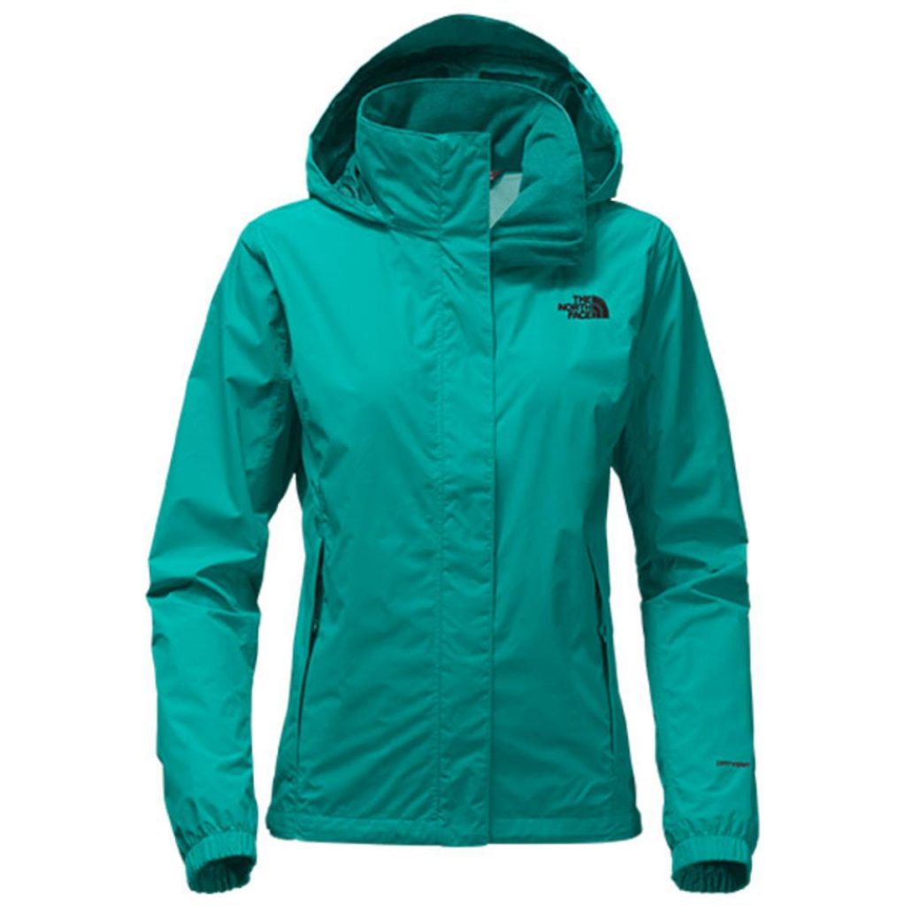 blue the north face jacket