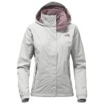 The North Face Women’s Resolve 2 Jacket – High Rise Grey/Black Plum