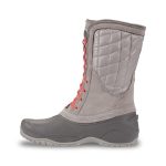 The North Face Women’s Thermoball Utility Mid Boot – Dove Grey/Calypso Coral