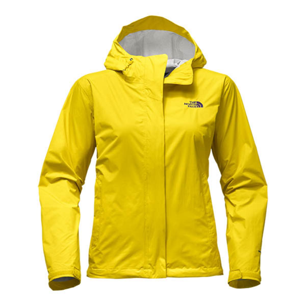 north face venture 2 yellow