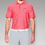 Under Armour Men’s UA Playoff Polo Shirt – Rocket Red/Rocket Red/Fire