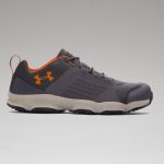 Under Armour Men’s UA SpeedFit Hike Low Boots – Charcoal/Dune/Texas Orange