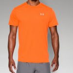 Under Armour Men’s UA Threadborne Streaker Short Sleeve T-Shirt – Beta Orange/Beta Orange/Reflective