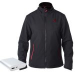 Venture Heat Men’s Escape Heated Softshell Jacket – 5V USB Power Bank