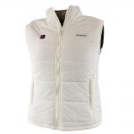 Venture Heat Heated Puffer Vest for Women, White