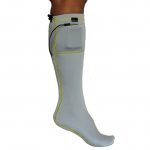 Volt 3V Rechargeable Battery Heated Sock Liner – Gray